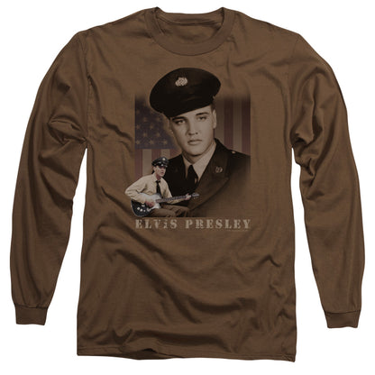 ELVIS PRESLEY Impressive Long Sleeve T-Shirt, GI Elvis