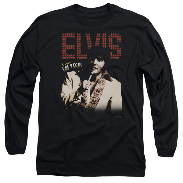 ELVIS PRESLEY Impressive Long Sleeve T-Shirt, Viva Star