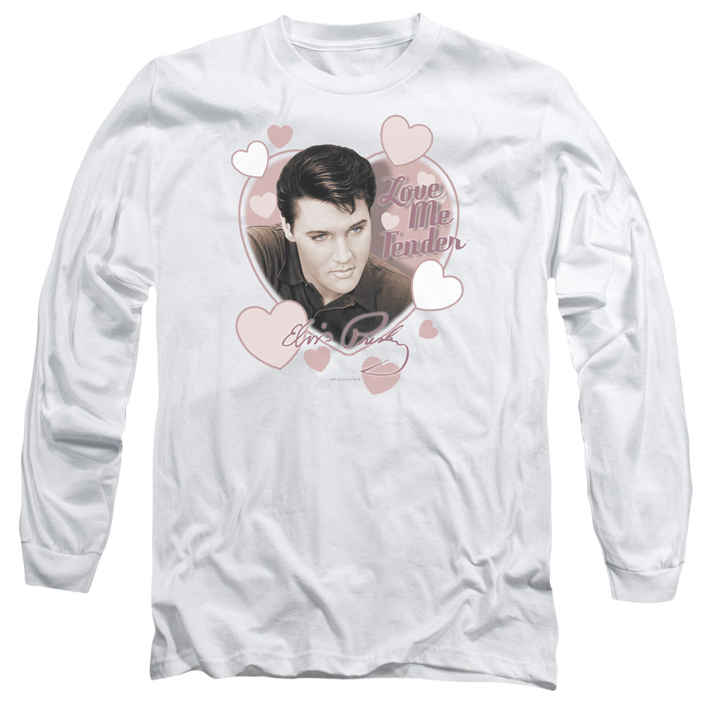 ELVIS PRESLEY Impressive Long Sleeve T-Shirt, Love Me Tender