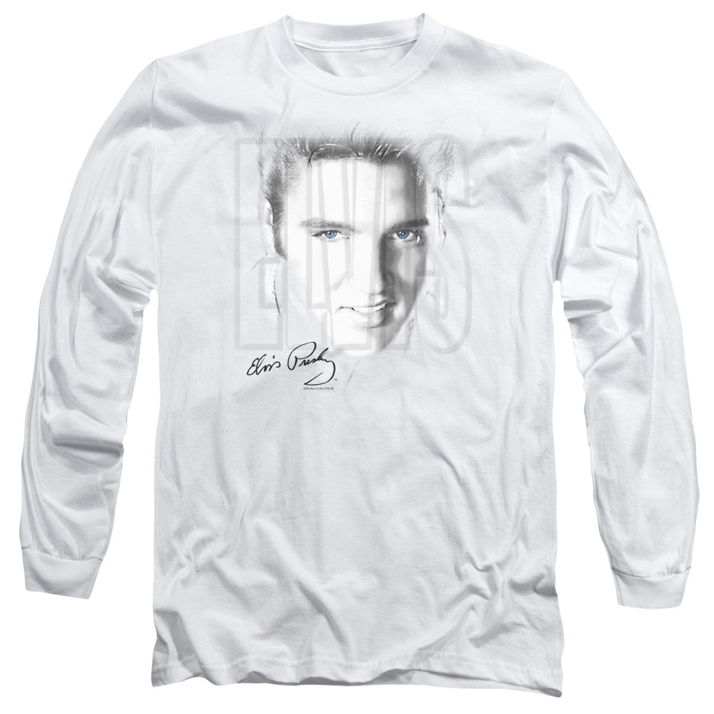 ELVIS PRESLEY Impressive Long Sleeve T-Shirt, Blue Eyes