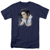 ELVIS PRESLEY Impressive T-Shirt, Blue Profile