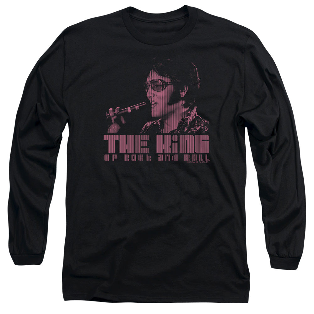 ELVIS PRESLEY Impressive Long Sleeve T-Shirt, The King of RnR