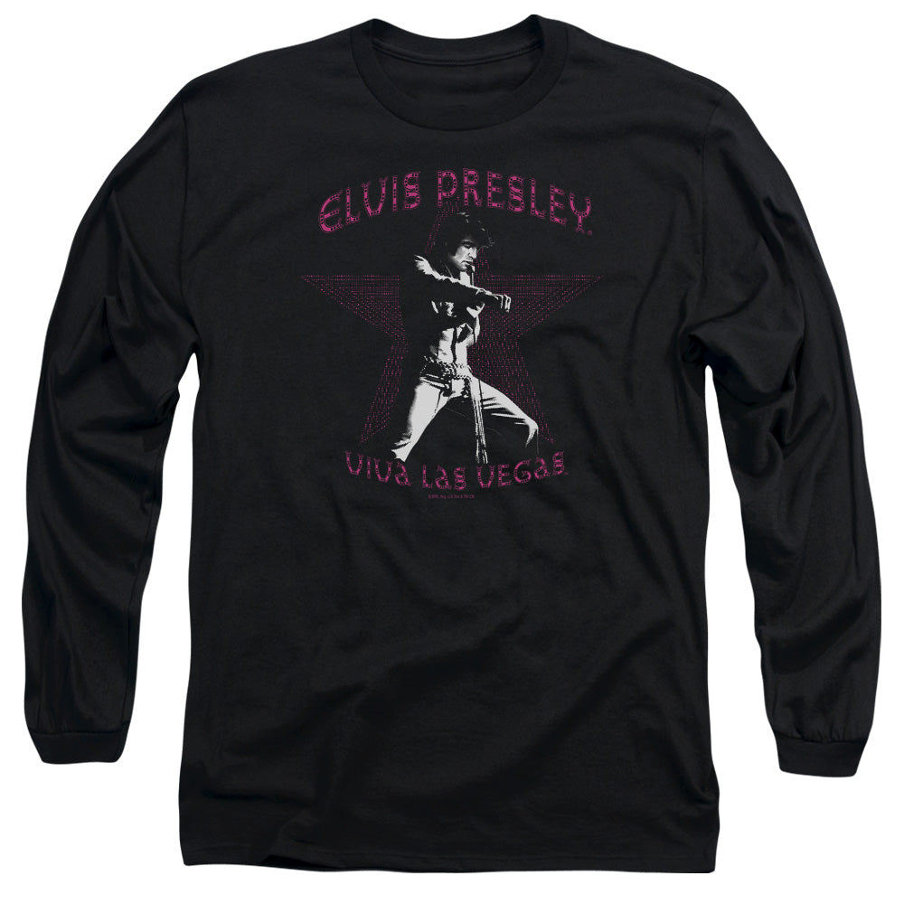 ELVIS PRESLEY Impressive Long Sleeve T-Shirt, Viva Las Vegas