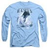 ELVIS PRESLEY Impressive Long Sleeve T-Shirt, Blue Vegas
