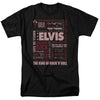 ELVIS PRESLEY Impressive T-Shirt, Whole Lotta Type