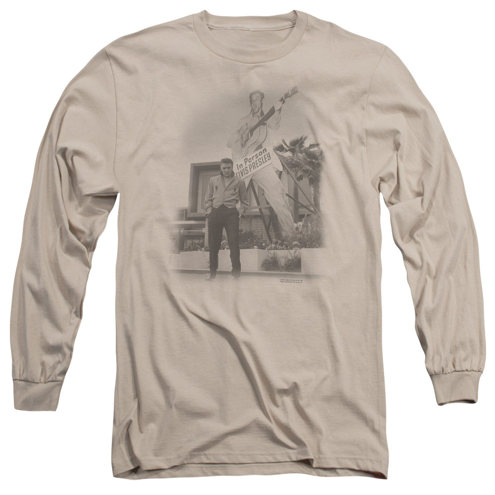 ELVIS PRESLEY Impressive Long Sleeve T-Shirt, Larger Than Life