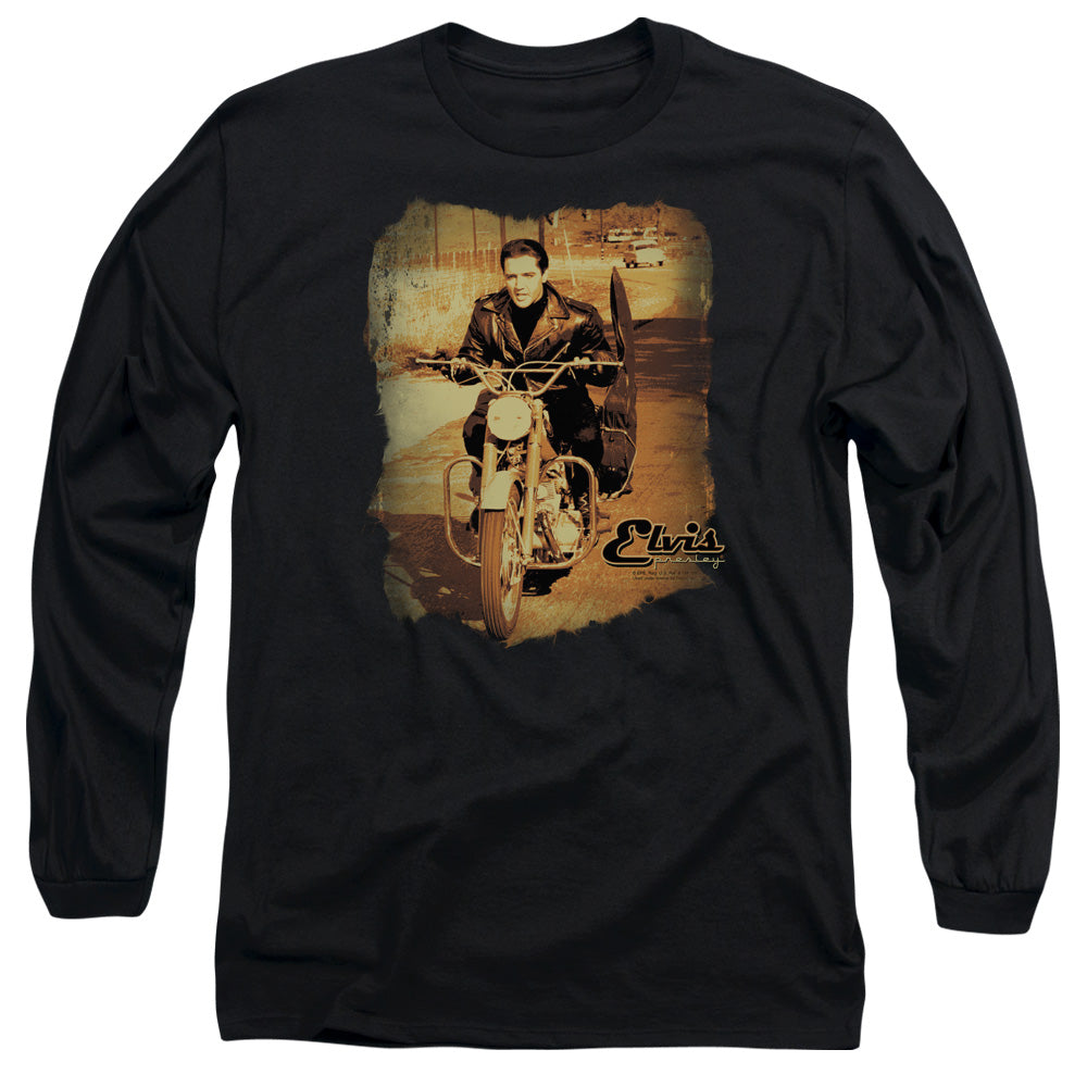 ELVIS PRESLEY Impressive Long Sleeve T-Shirt, Hit The Road