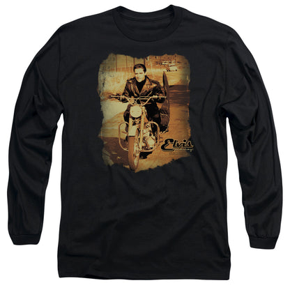 ELVIS PRESLEY Impressive Long Sleeve T-Shirt, Hit The Road