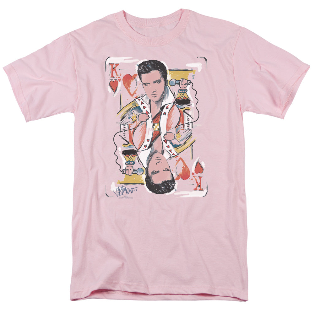 ELVIS PRESLEY Impressive T-Shirt, King of Hearts