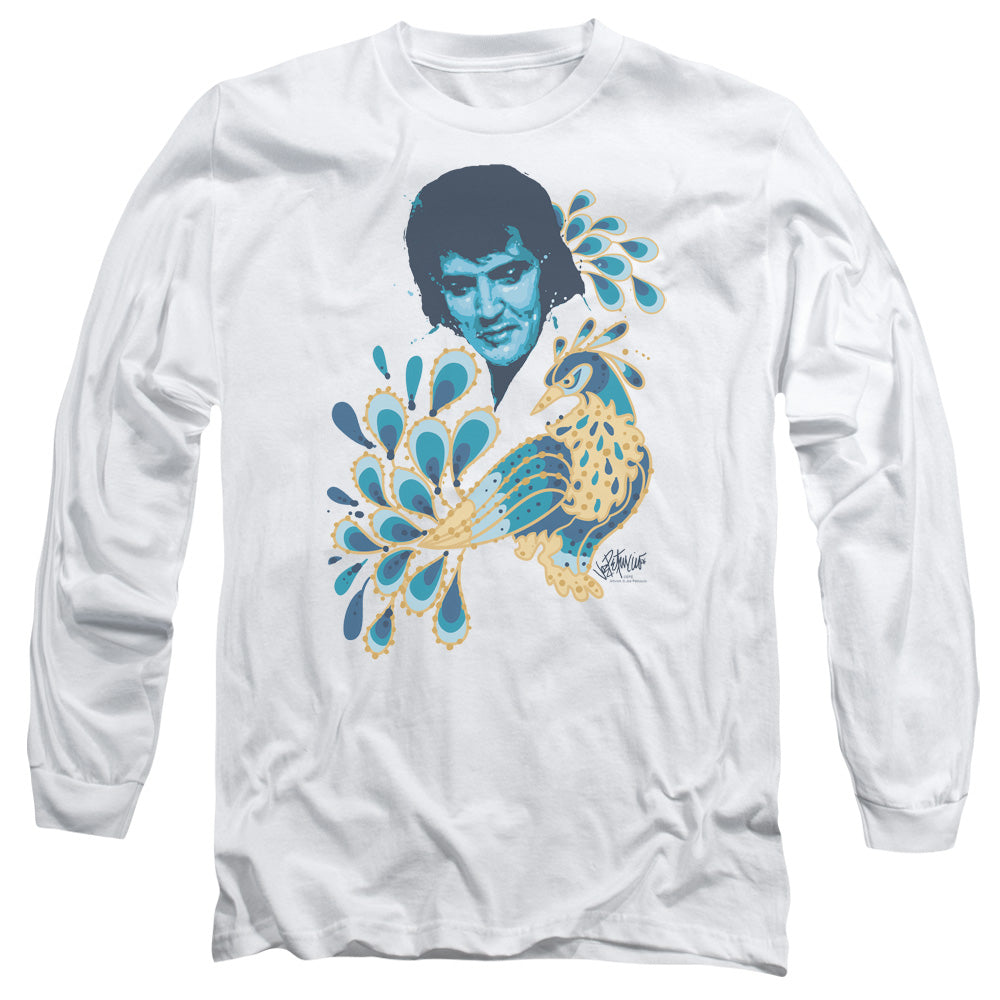 ELVIS PRESLEY Impressive Long Sleeve T-Shirt, Peacock