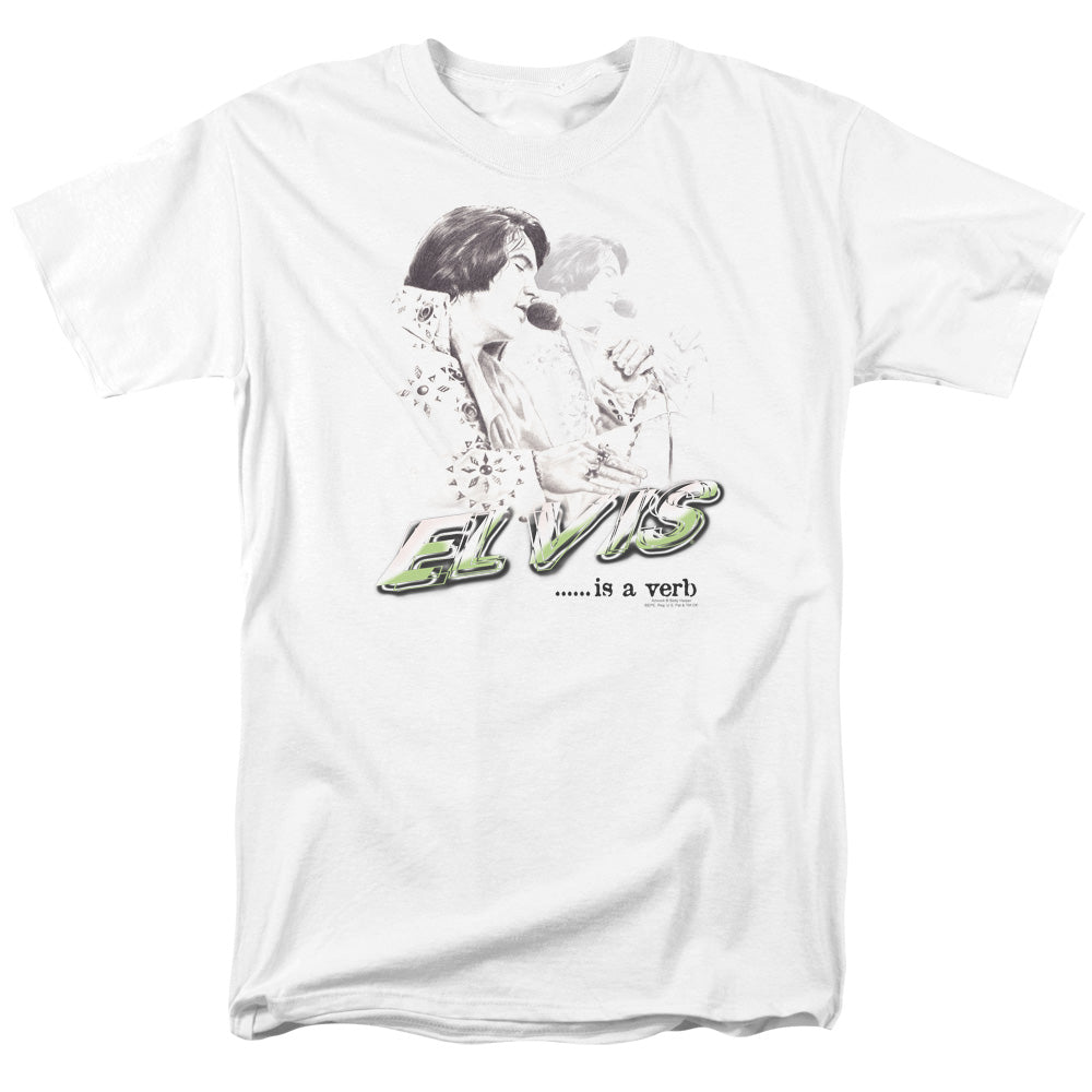 ELVIS PRESLEY Impressive T-Shirt, Is A Verb