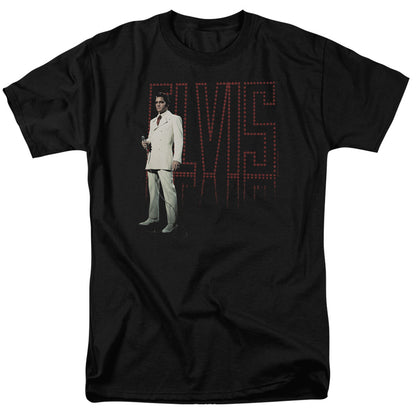 ELVIS PRESLEY Impressive T-Shirt, White Suit