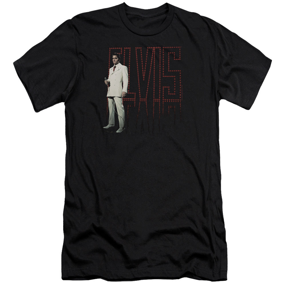 Premium ELVIS PRESLEY T-Shirt, White Suit