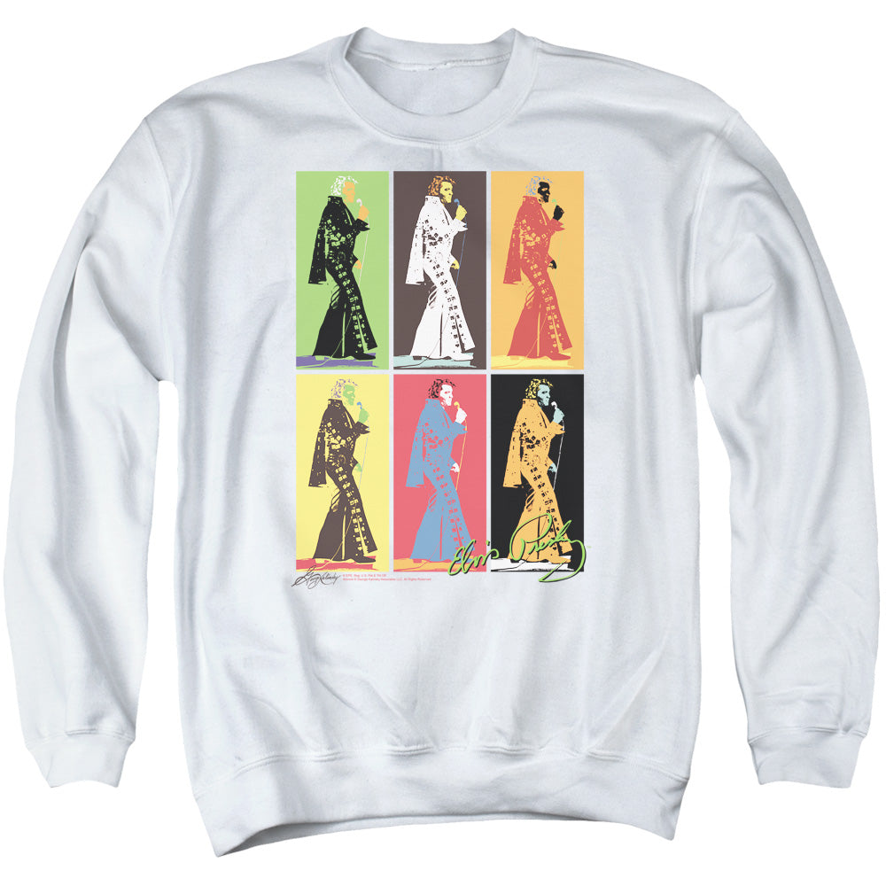 ELVIS PRESLEY Deluxe Sweatshirt, Retro Boxes