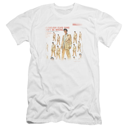 Premium ELVIS PRESLEY T-Shirt, 50 Millions Fans