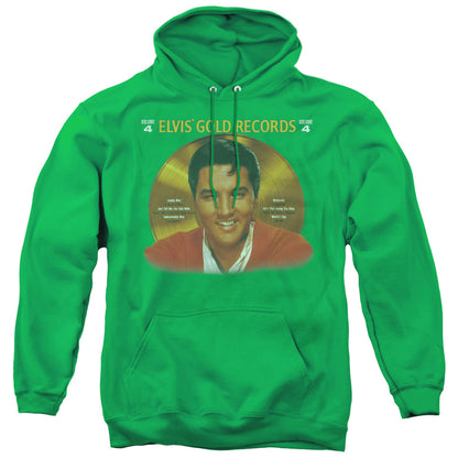 Premium ELVIS PRESLEY Hoodie, Gold Records