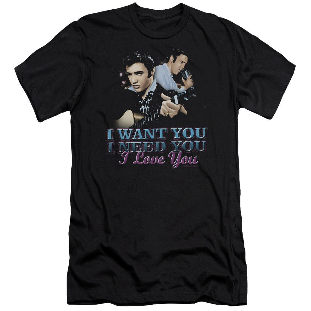 Premium ELVIS PRESLEY T-Shirt, I Want You