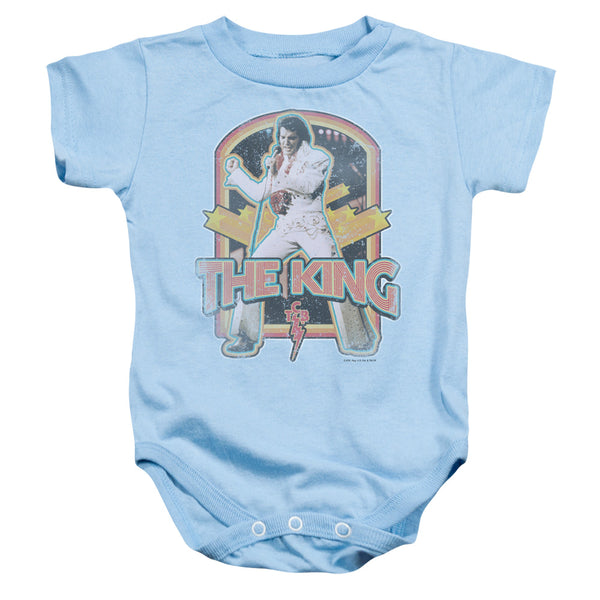 ELVIS PRESLEY Deluxe Infant Snapsuit, Distressed King