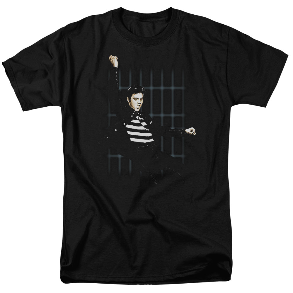 ELVIS PRESLEY Impressive T-Shirt, Blue Bars