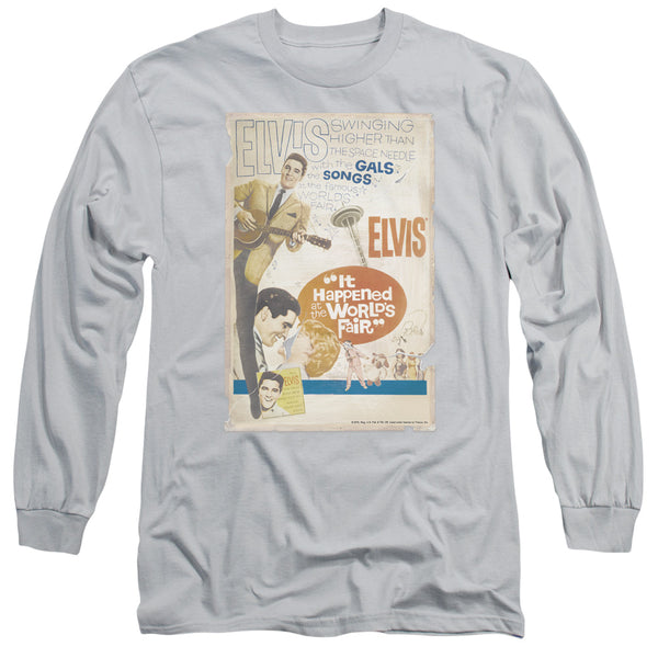 ELVIS PRESLEY Impressive Long Sleeve T-Shirt, World's Fair