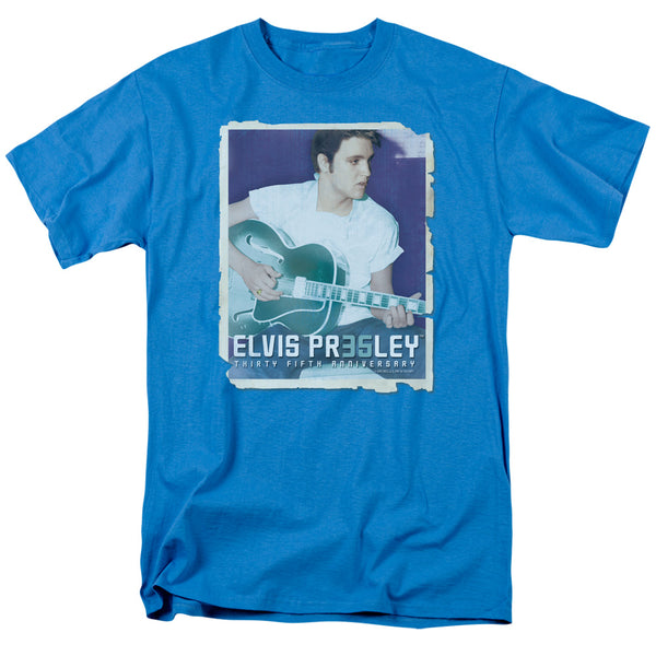 ELVIS PRESLEY Impressive T-Shirt, 35th Anniversary with Guitar