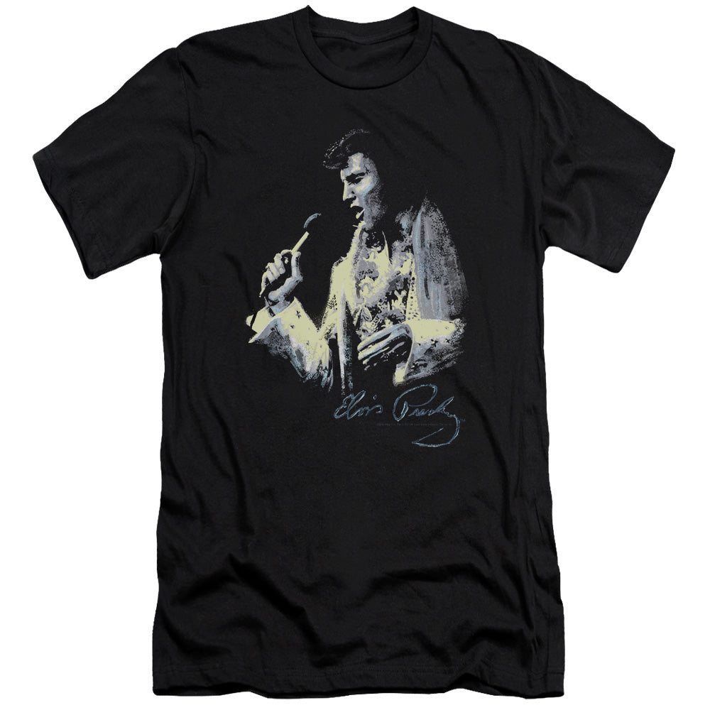 Premium ELVIS PRESLEY T-Shirt, Painted King