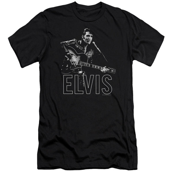 Premium ELVIS PRESLEY T-Shirt, Guitar in Hand