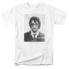 ELVIS PRESLEY Impressive T-Shirt, Framed Mugshot on White