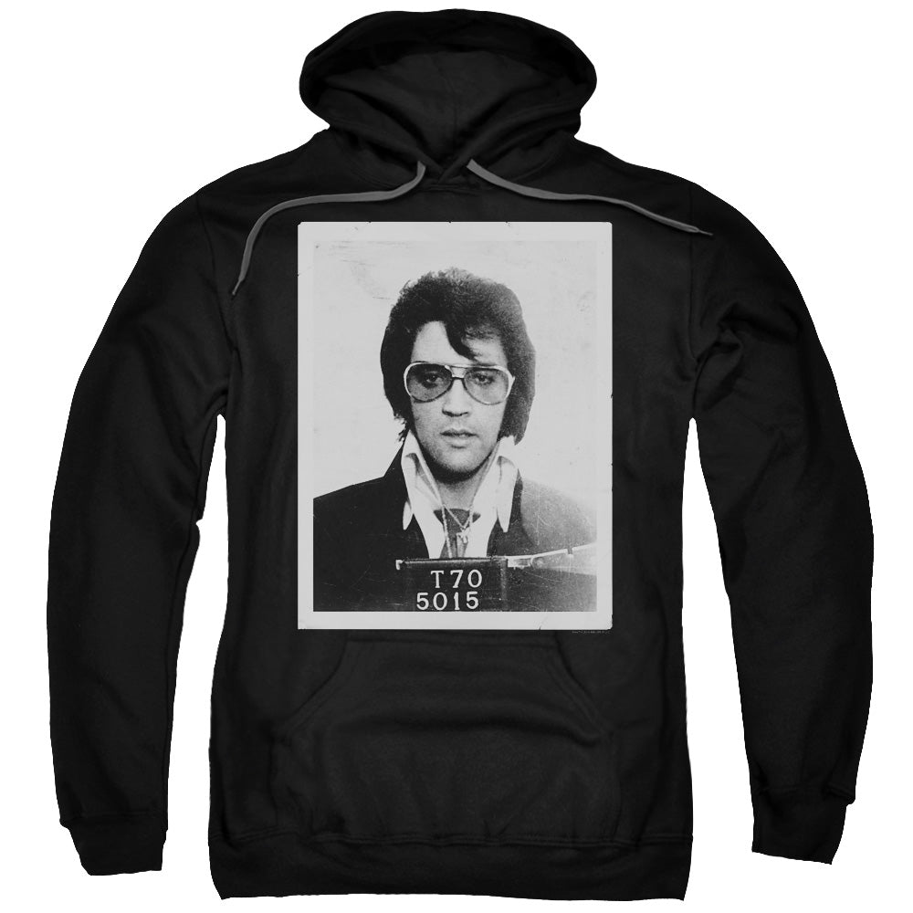 ELVIS PRESLEY Impressive Hoodie, Framed Mugshot