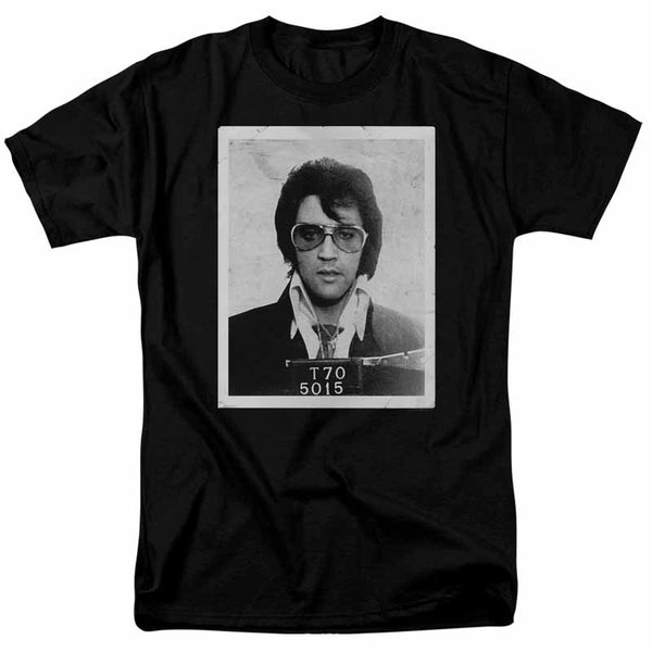 ELVIS PRESLEY Impressive T-Shirt, Framed Mugshot