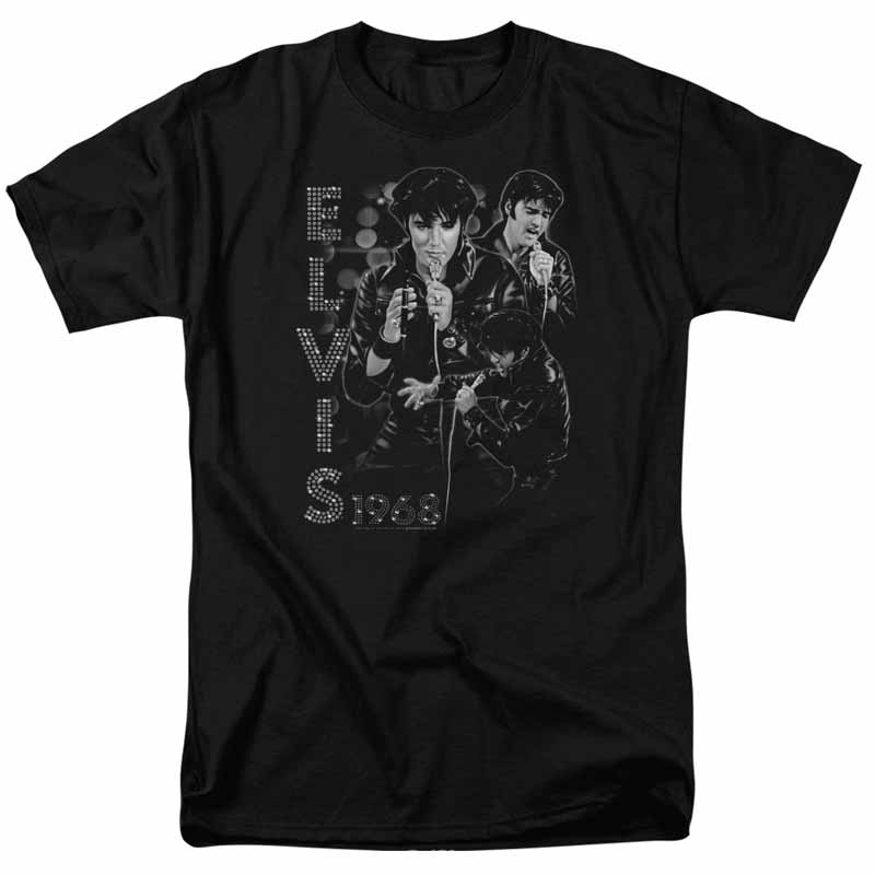 ELVIS PRESLEY Impressive T-Shirt, Leathered