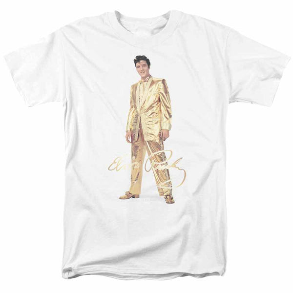 ELVIS PRESLEY Impressive T-Shirt, Gold All Over