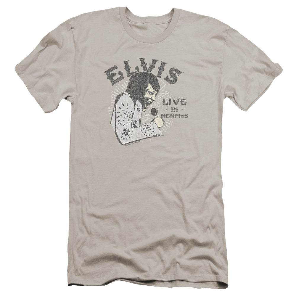 Premium ELVIS PRESLEY T-Shirt, Live in Memphis