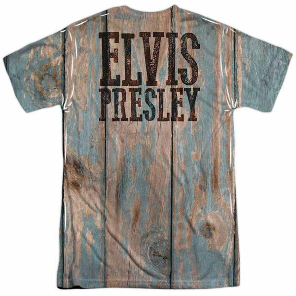 ELVIS PRESLEY Outstanding T-Shirt, Woodgrain