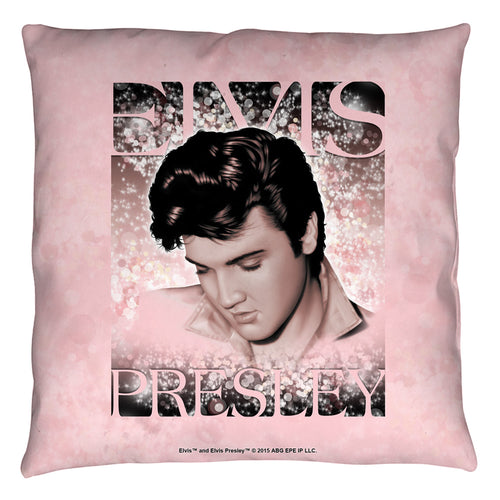 Elvis Presley Big Portrait Throw Pillow