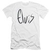 Premium ELVIS PRESLEY T-Shirt, Sketchy Name