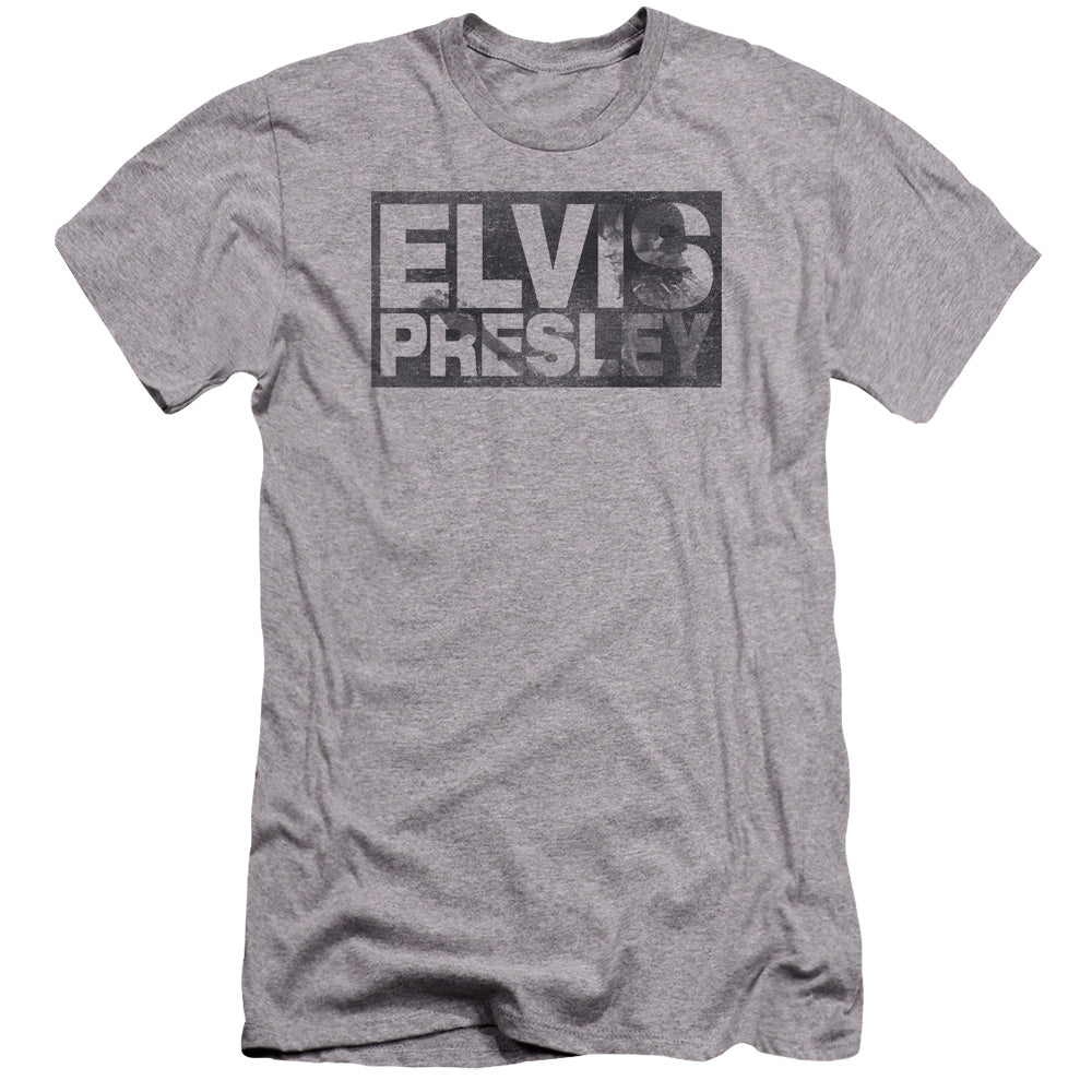 Premium ELVIS PRESLEY T-Shirt, Block Letters