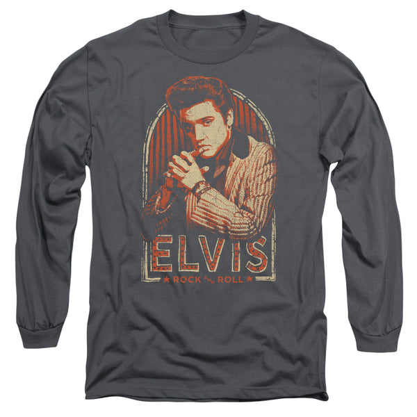 ELVIS PRESLEY Impressive Long Sleeve T-Shirt, Stripes
