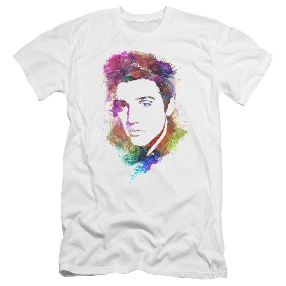 Premium ELVIS PRESLEY T-Shirt, Watercolor King