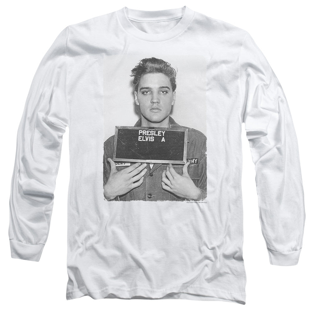 ELVIS PRESLEY Impressive Long Sleeve, Army Mugshot