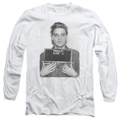 ELVIS PRESLEY Impressive Long Sleeve, Army Mugshot