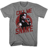 ESCAPE FROM NEW YORK Famous T-Shirt, Call Me Snake
