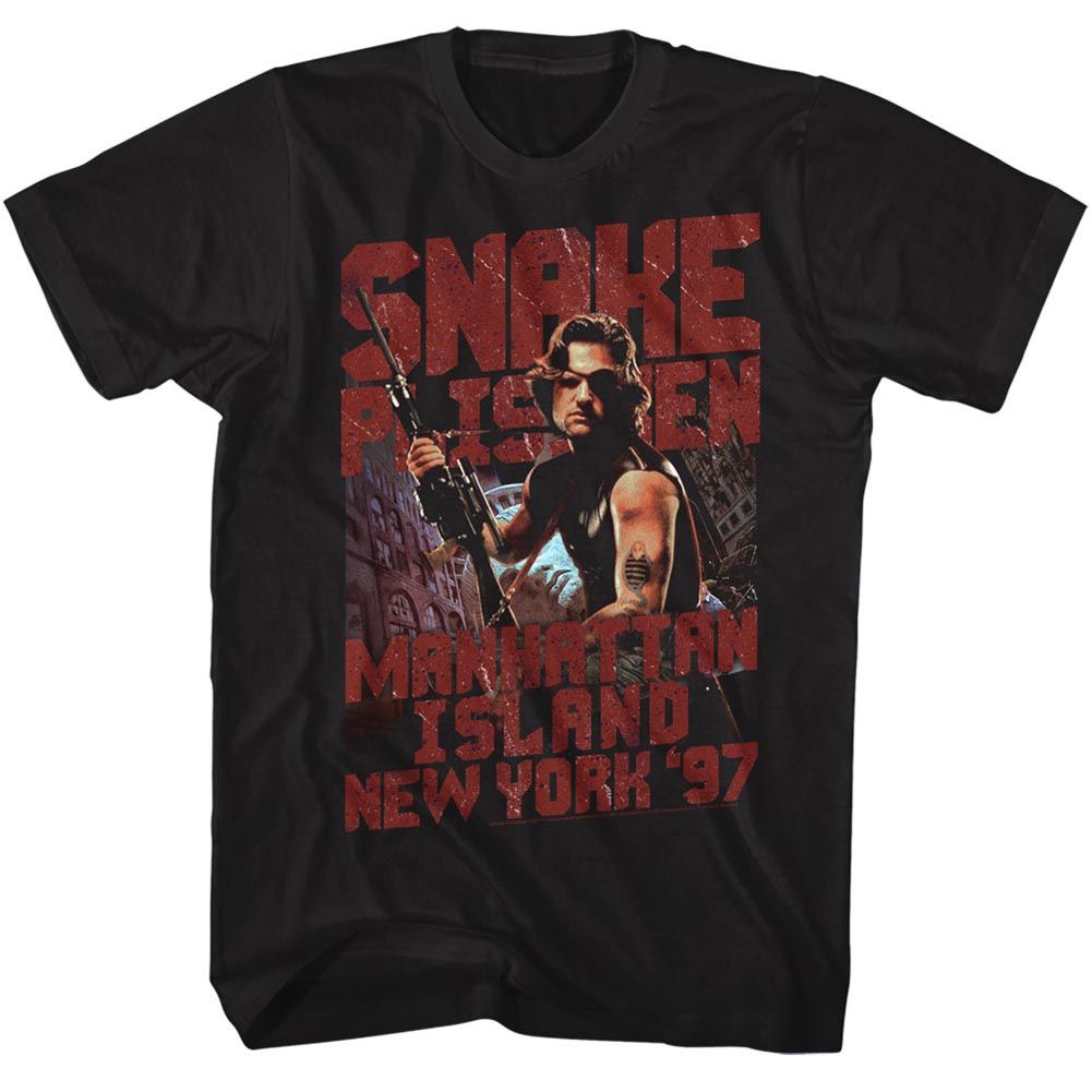 ESCAPE FROM NEW YORK Famous T-Shirt, Snakeyp