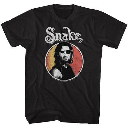 ESCAPE FROM NEW YORK Famous T-Shirt, Circle Snake