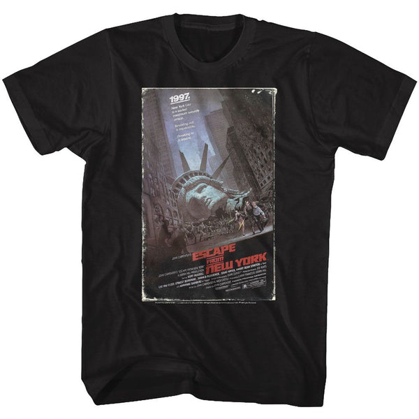 ESCAPE FROM NEW YORK Famous T-Shirt, Efny Home Video