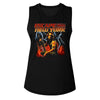 ESCAPE FROM NEW YORK Tank Top, Flames And Lightning