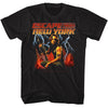 ESCAPE FROM NEW YORK Eye-Catching T-Shirt, Flames And Lightning
