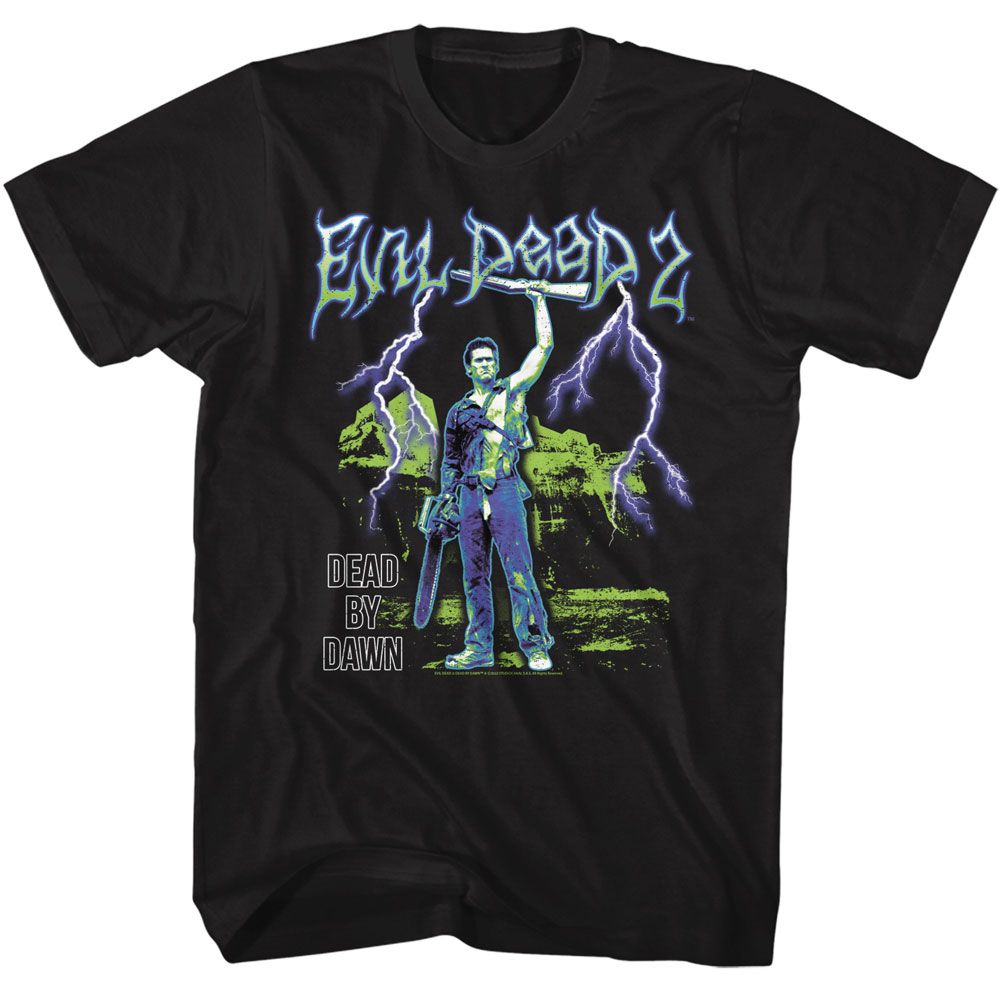 EVIL DEAD Eye-Catching T-Shirt, Lightning