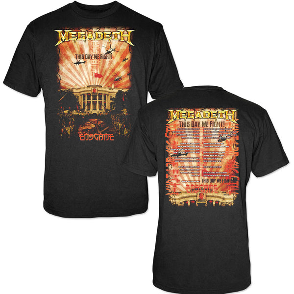 MEGADETH Attractive T-Shirt, China Whitehouse