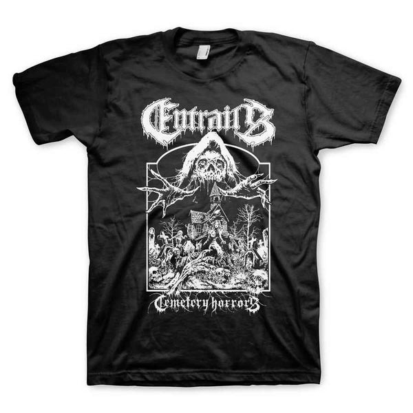 ENTRAILS Powerful T-Shirt, Cemetary Horrors